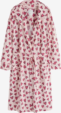 NextDugi kupaći ogrtač - roza boja: prednji dio