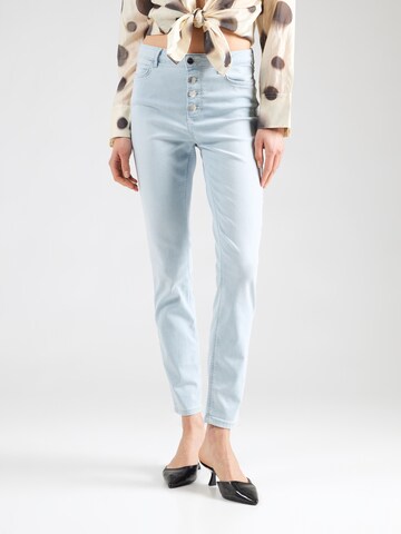Regular Jean '1981 EXPOSED' GUESS en bleu : devant