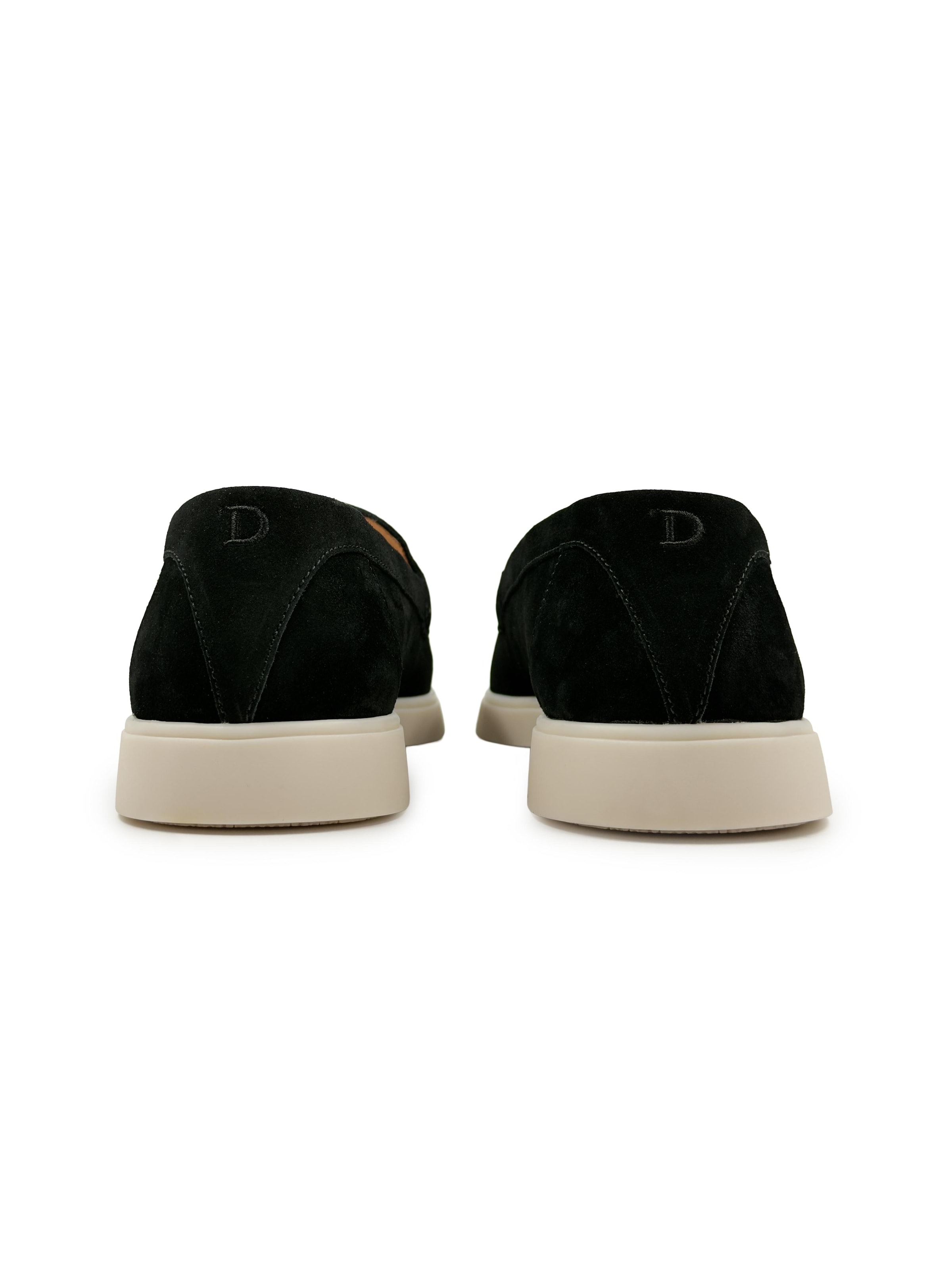 Chaussure basse 'Adore Classic Loafer' Dutch'D en noir