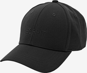 ESPRIT Cap in Black: front