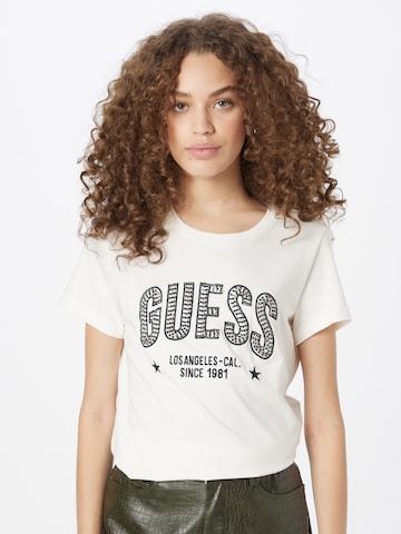 GUESS Shirt 'Mirela' in White: front