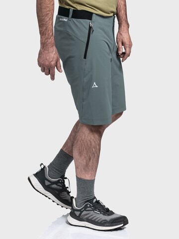 Schöffel Regular Outdoor trousers ' Hiking Shorts Style Blaustein MNS ' in Grey