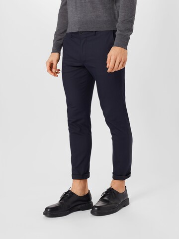 Regular Pantalon chino 'Mad' DRYKORN en bleu : devant