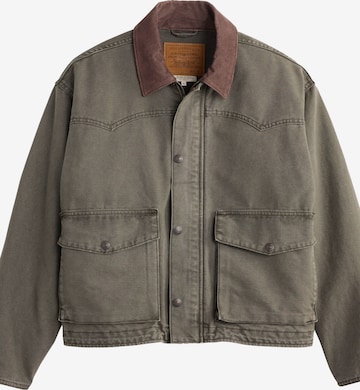 LEVI'S ® Övergångsjacka 'HILLTOP' i grön: framsida
