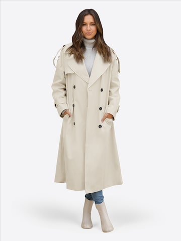Imily Bela Prechodný kabát - Béžová: predná strana