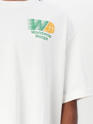 ADIDAS ORIGINALS Paita 'GLBL HOOPS' värissä valkoinen