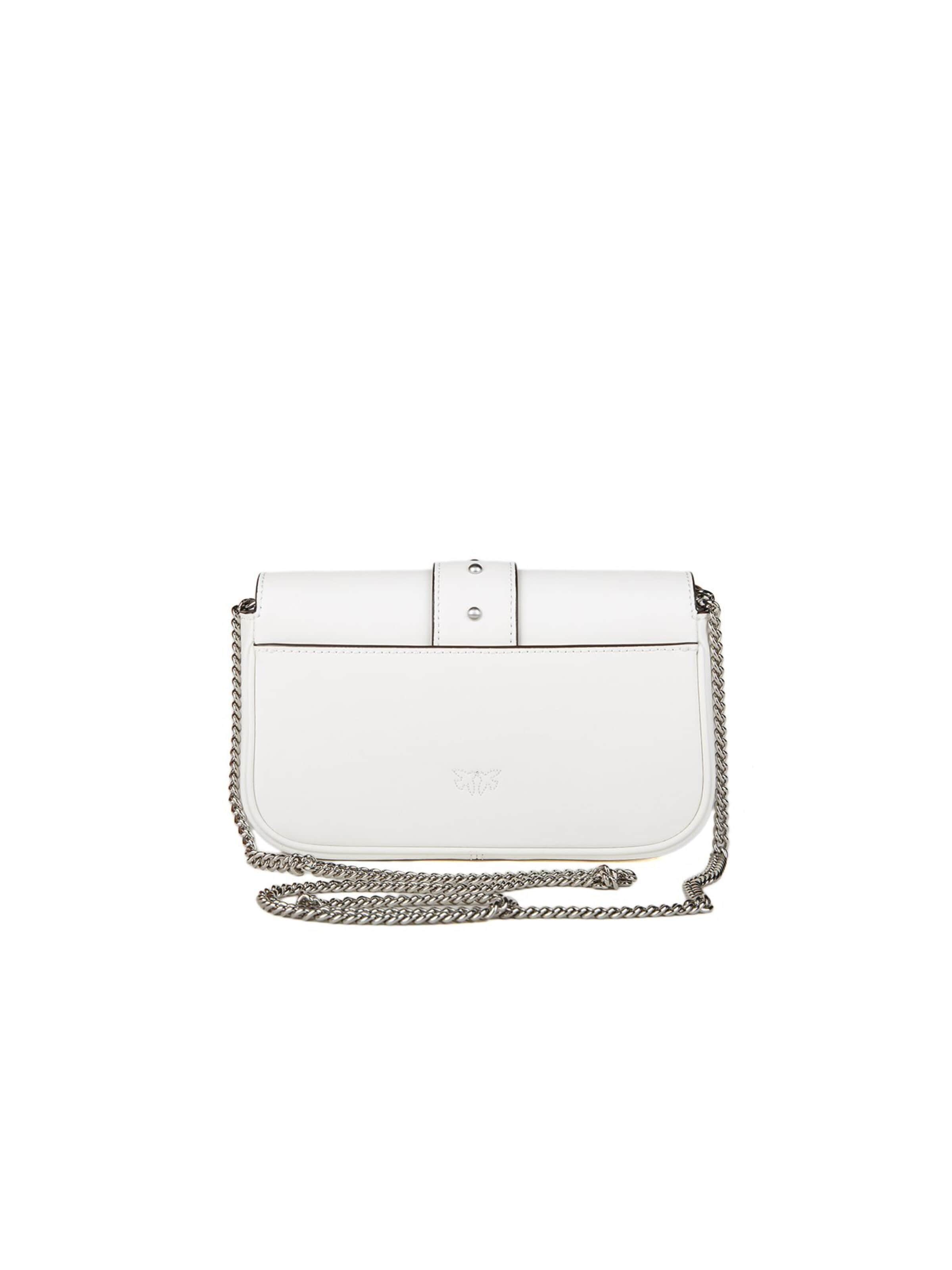 Borsa a spalla di PINKO in bianco