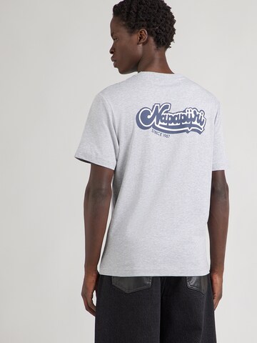 NAPAPIJRI Shirt 'S-ZINC' in Grey: front
