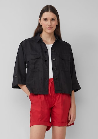 Veste mi-saison s.Oliver en noir : devant