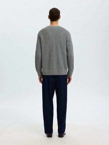 SELECTED - Jersey 'SLMBRaun' en gris