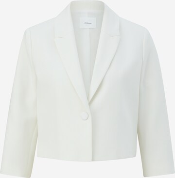 s.Oliver BLACK LABEL Blazer in Weiß: predná strana