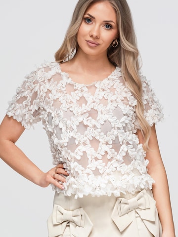 Ombre - Blusa en beige