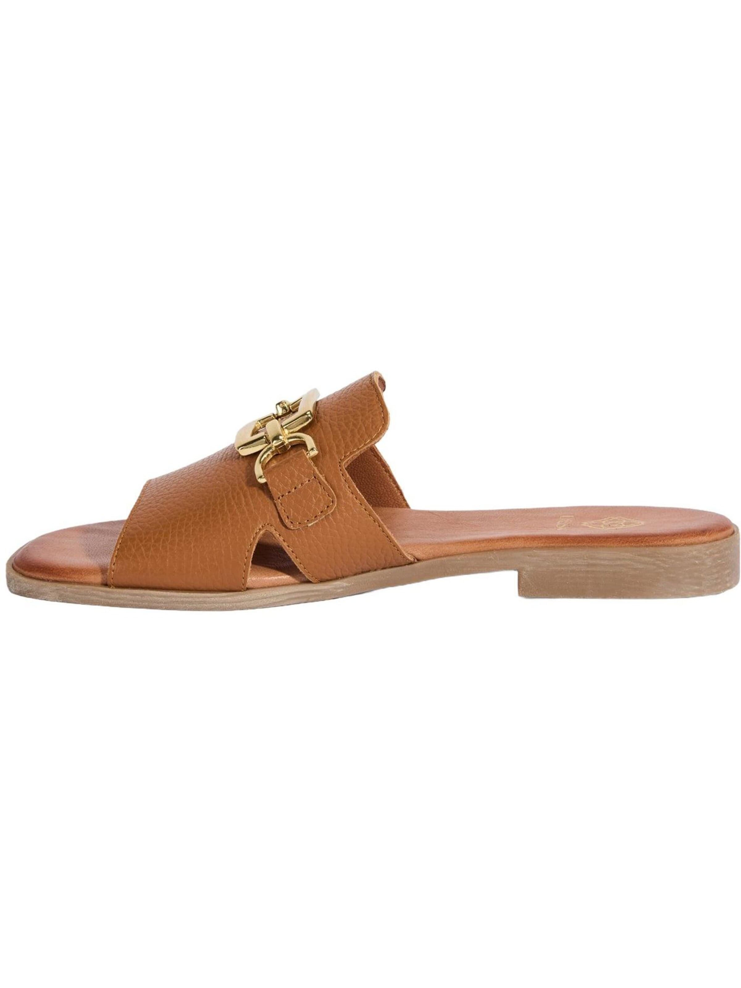 Pantoufle 'Hausschuhe' Desa en marron