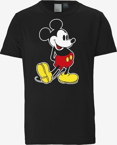 LOGOSHIRT T-Shirt 'Mickey Mouse – Classic' in schwarz, Produktansicht
