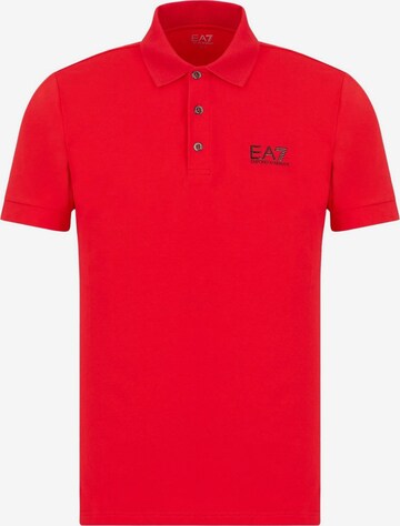 EA7 Emporio Armani Shirt in Rood: voorkant