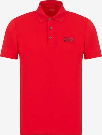 Maglietta di EA7 Emporio Armani in rosso: frontale