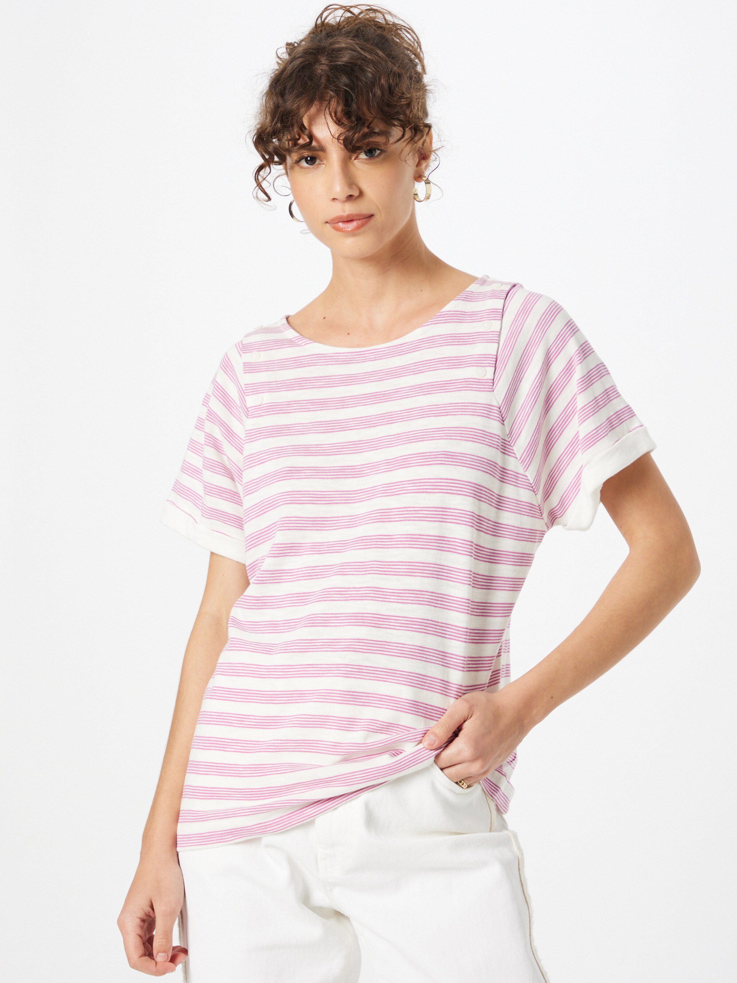Frauen Shirts & Tops ESPRIT T-Shirt in Pink - DG95247