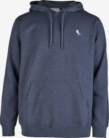 Cleptomanicx Sweatshirt in Blue: front