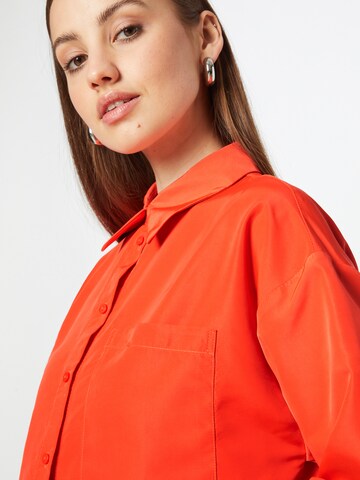 Camicia da donna 'Jylla' di PIECES in rosso