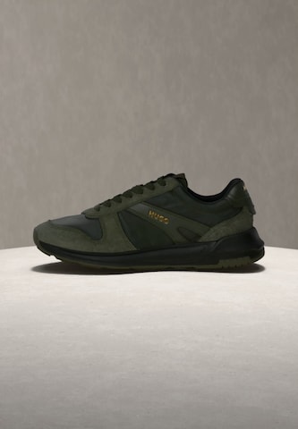 Sneaker low 'GO3' de la HUGO pe verde