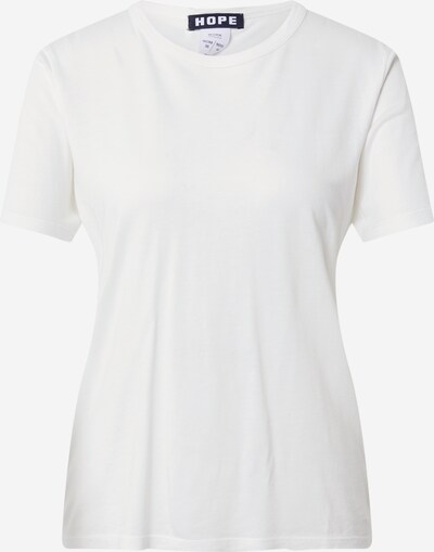 Tricou HOPE pe alb murdar, Vizualizare produs