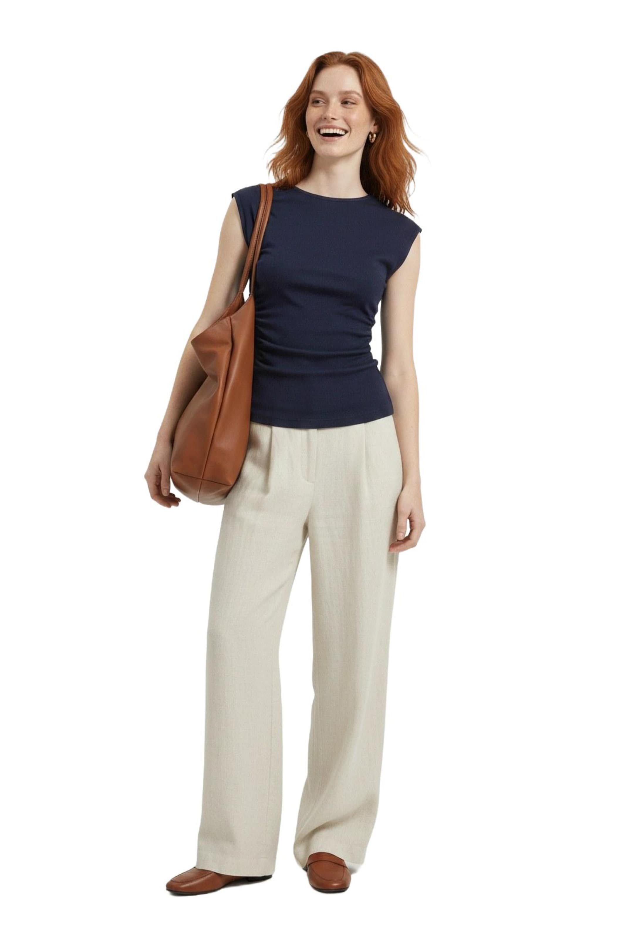 Alexa Dash Bluse in Blau