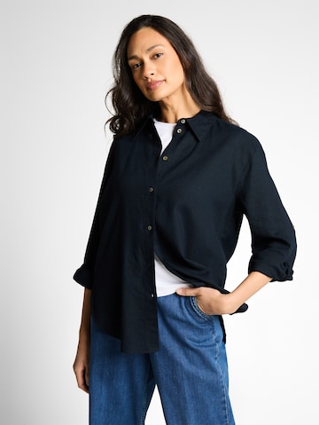 TOM TAILOR Blouse in Blue: front