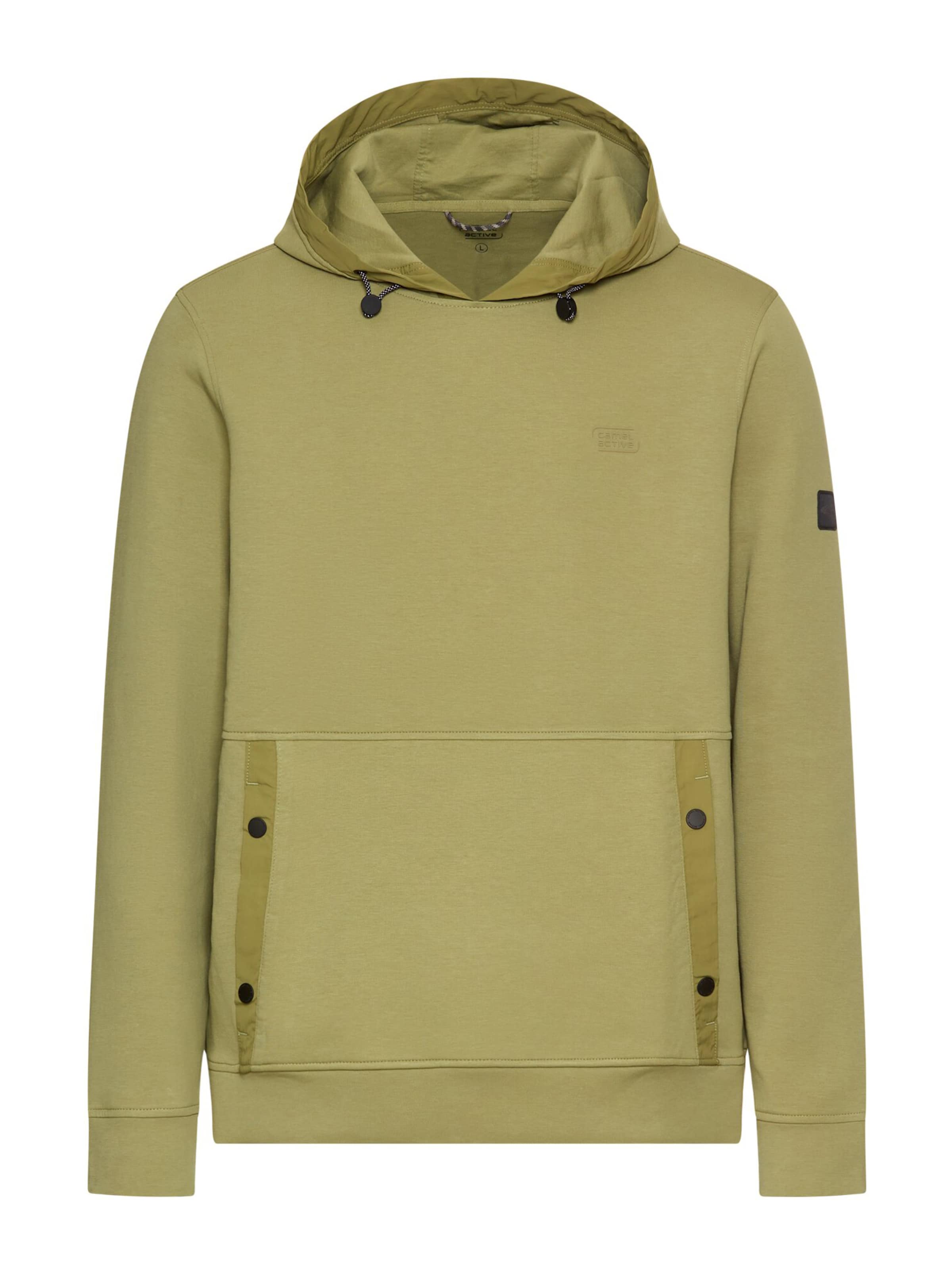 CAMEL ACTIVE Суичър в зелено: отпред