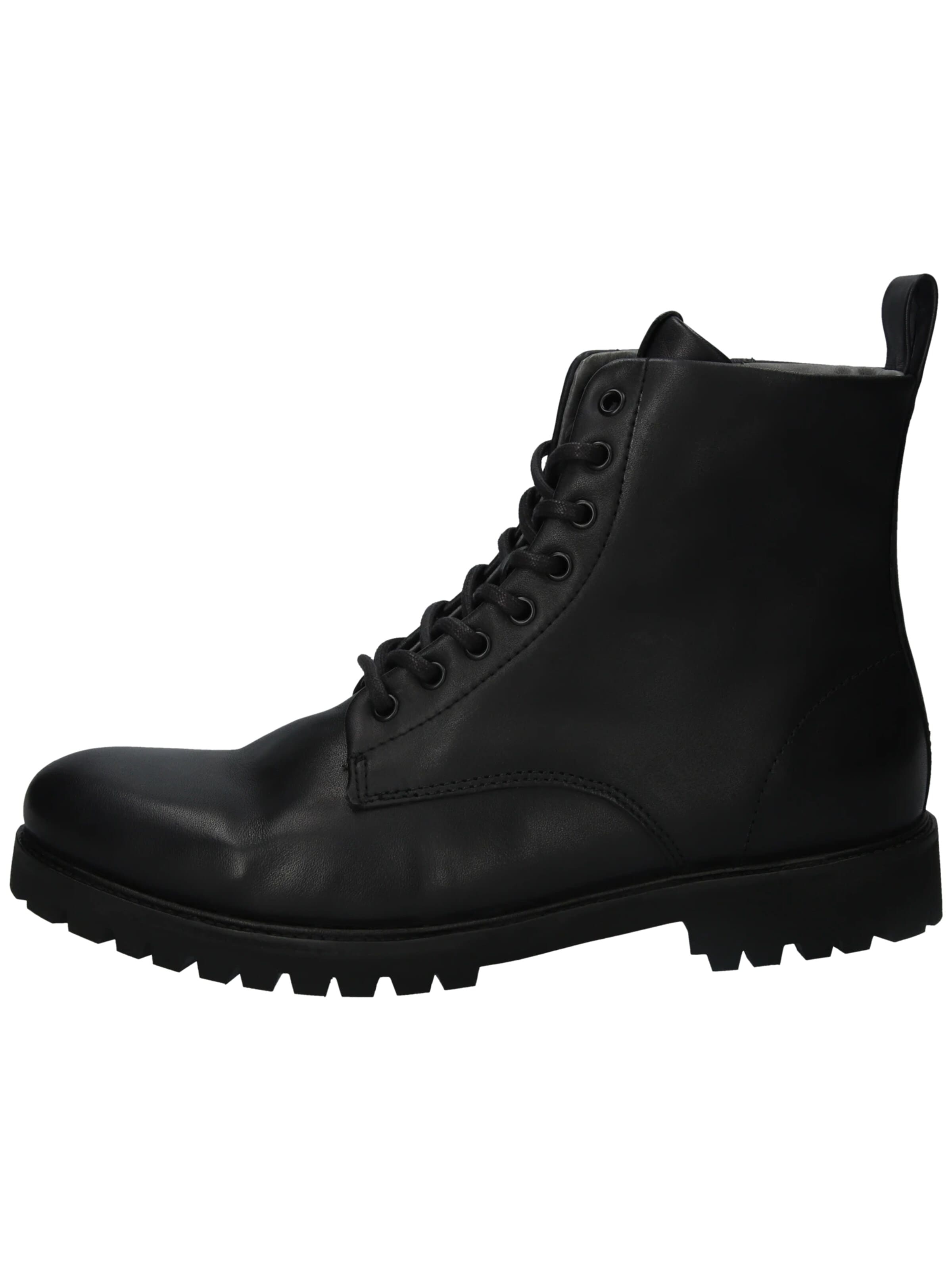 BLACKSTONE Boots med snörning 'Jaxon SG33' i svart