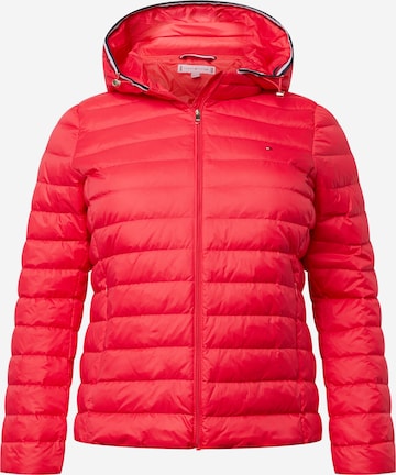 Tommy Hilfiger Curve Between-Season Jacket in Red: front