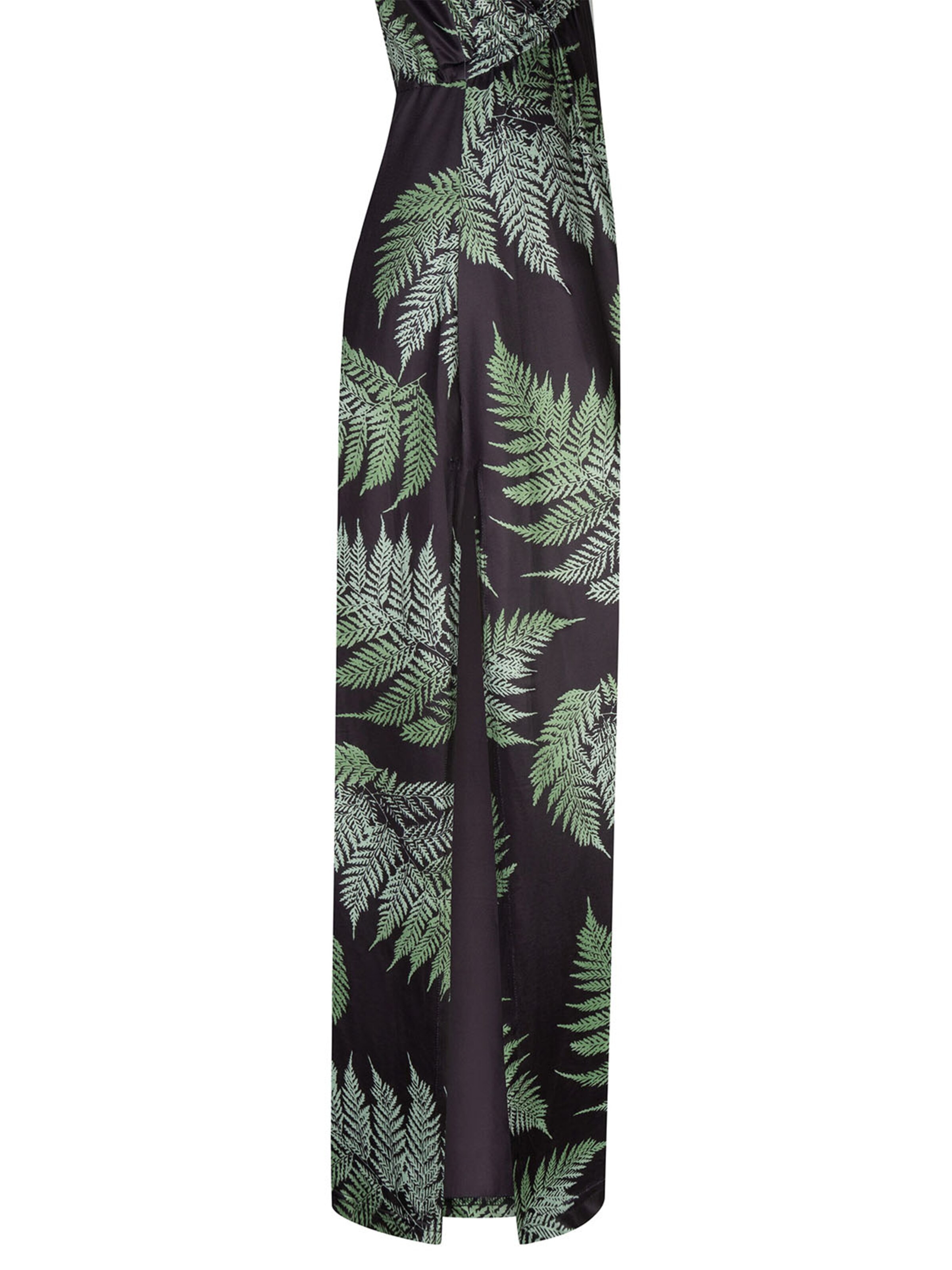 Chic by Lirette Dress 'Kimono Lotus Boquete' in Black