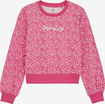 rožinė WE Fashion Megztinis be užsegimo: priekis