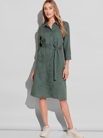 STREET ONE Shirt dress in Green: front