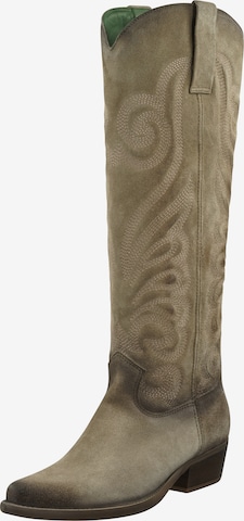 FELMINI Cowboy Boots in Grey: front