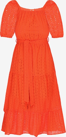 IZIAHaljina 'Boho' - narančasta boja: prednji dio