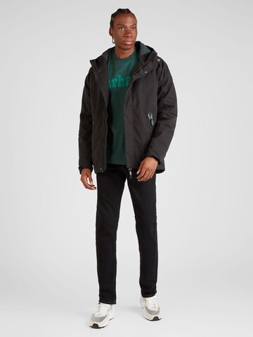 Ragwear Winter jacket 'Hatar' in Black