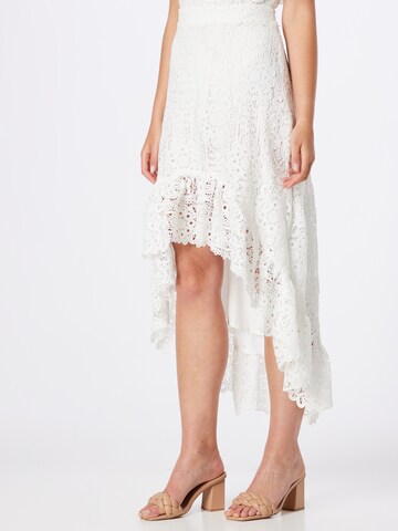 In The Style Skirt 'JAC JOSSA' in White: front