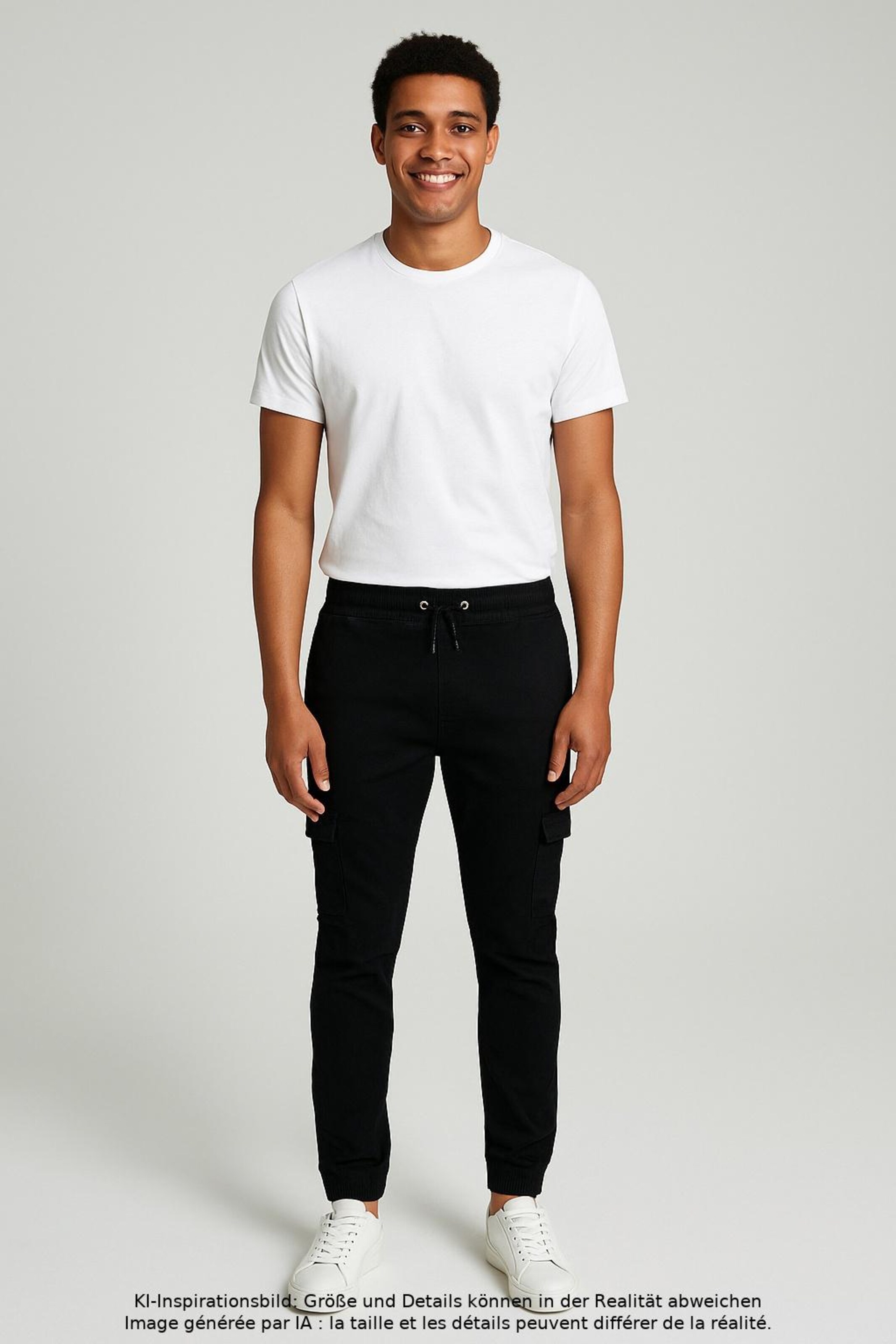 tigha Jeans in 35 in Black: front