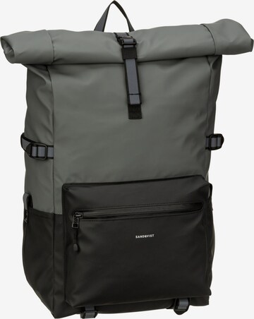 SANDQVIST Backpack ' Ruben 2.0' in Grey: front