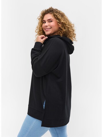 Sweat-shirt 'XORTO' Zizzi en noir