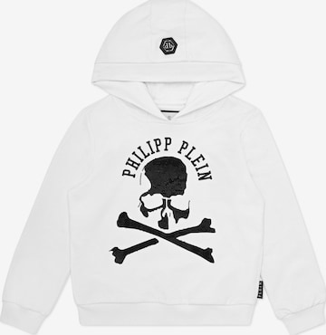 Philipp Plein Sweatshirt in Wit: voorkant