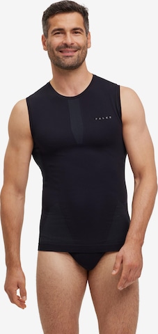 FALKE Base Layer in Black: front