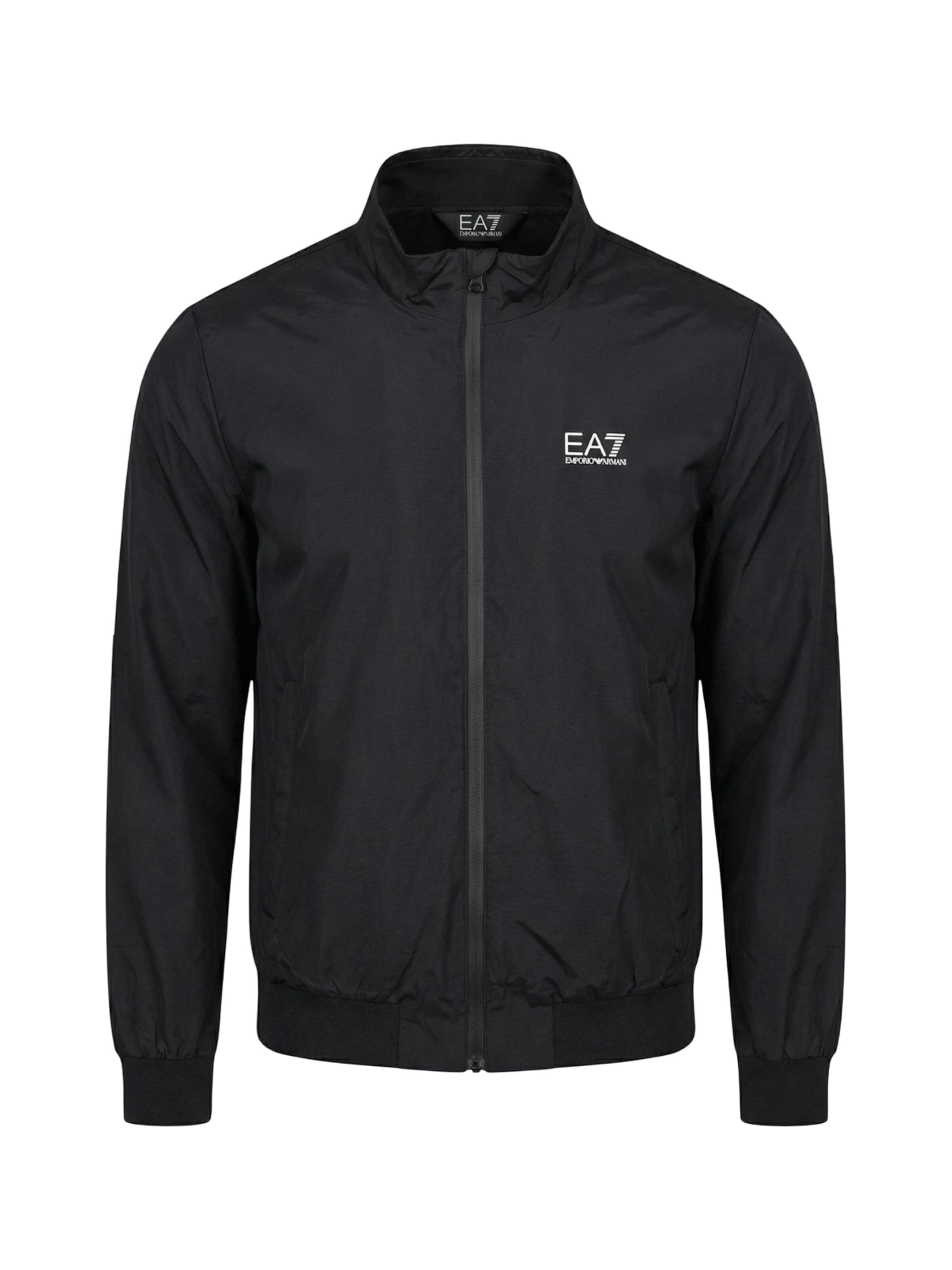 EA7 Emporio Armani Between-seasons coat '7M000424 AF13569' in Black: front