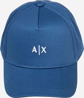 ARMANI EXCHANGE Cap in Blau: predná strana