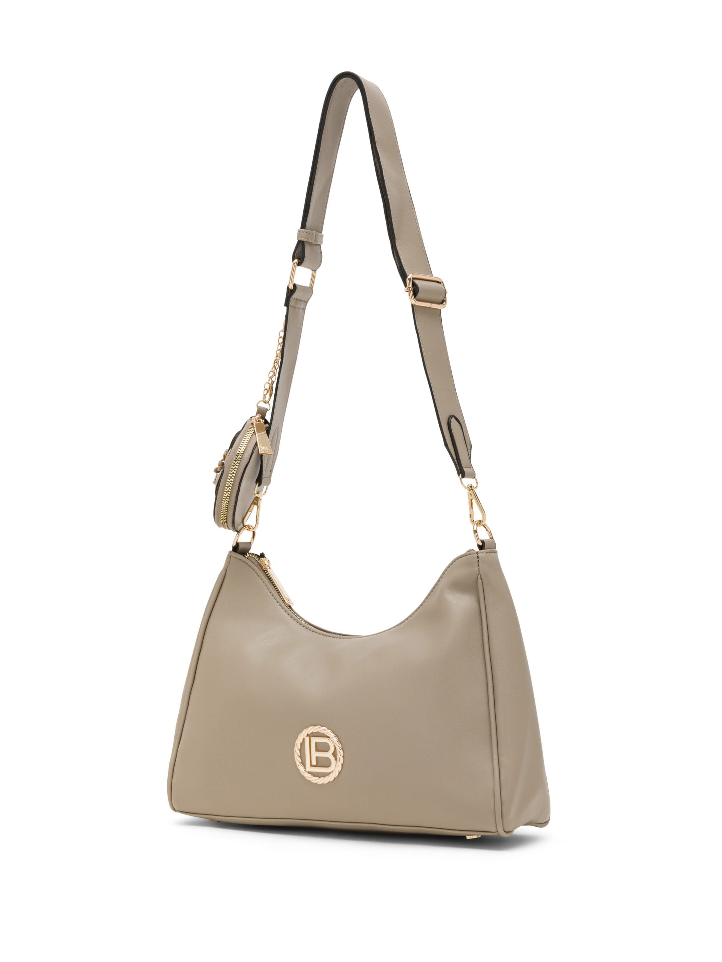 Laura Biagiotti Crossbody bag 'Dausette 2' in Beige: front