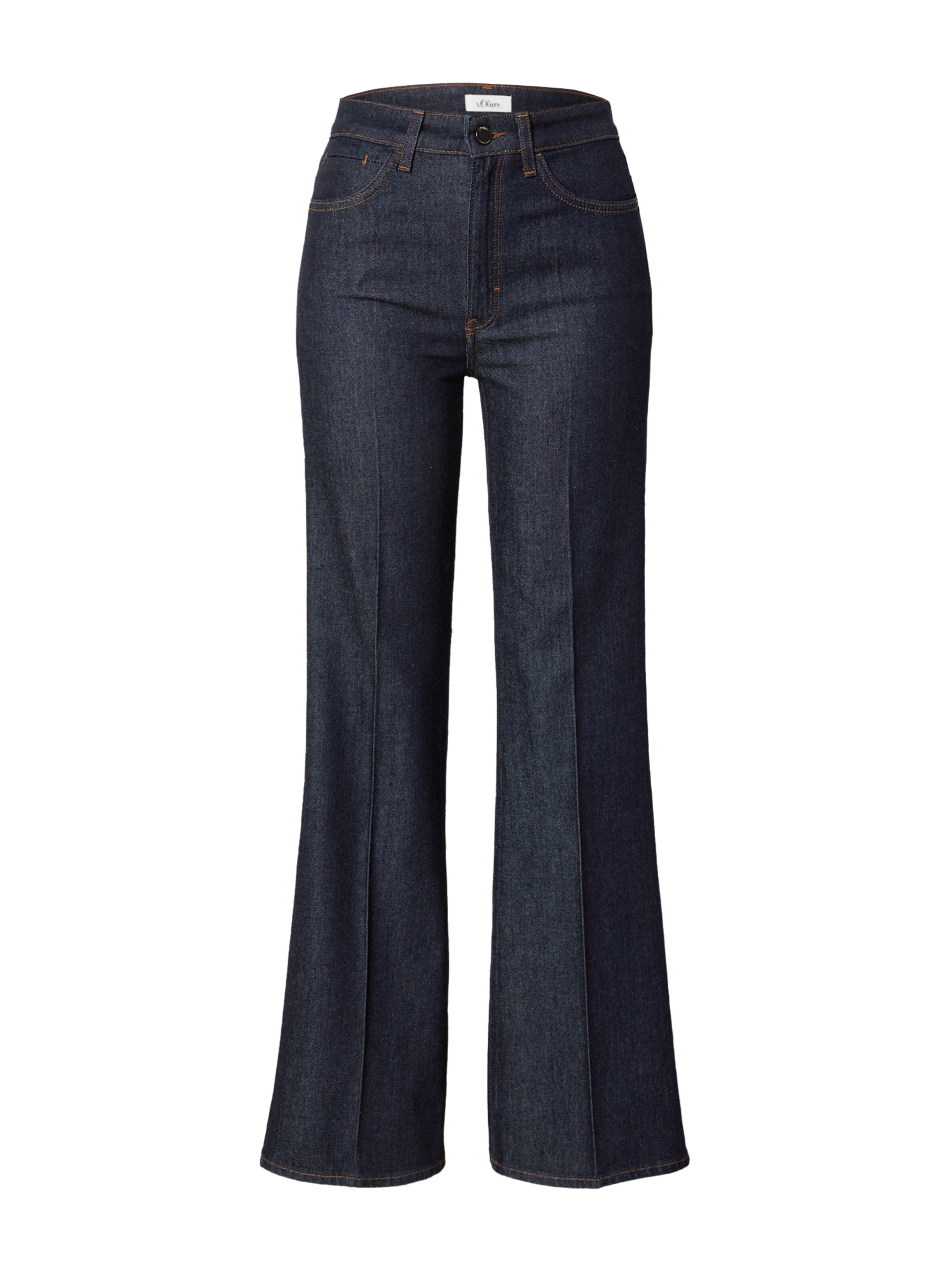 s.Oliver BLACK LABEL Wide leg Jeans in Blue: front