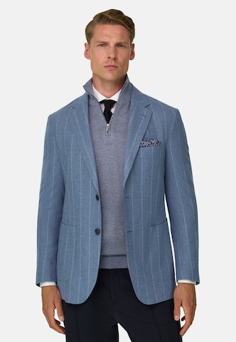 Boggi Milano Regular Fit Sakko in Blau: Vorderseite