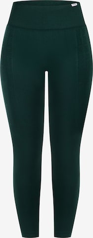 Coupe slim Leggings Smilodox en bleu : devant