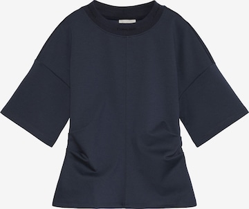 T-shirt Calvin Klein Jeans en bleu : devant