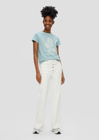 QS T-Shirt in Grün